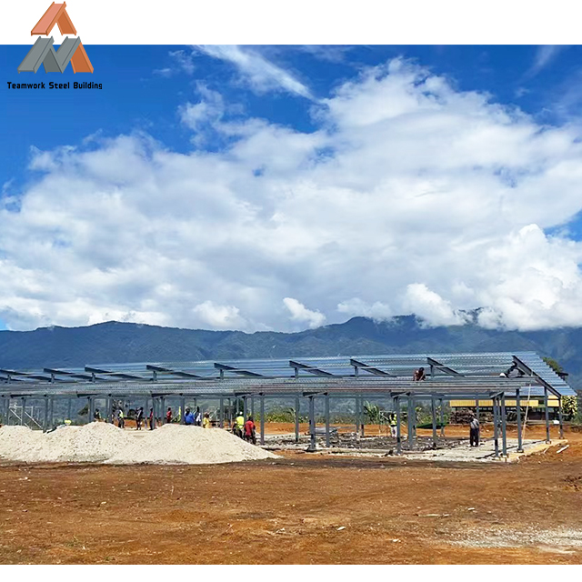 Steel Structure Frame For Government Building Foshan Teamwork Steel